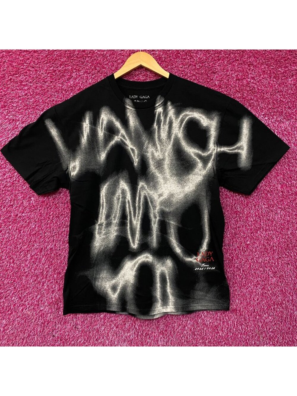 Lady Gaga Vanish Into You Mayhem Ball Tour T-Shirt Large